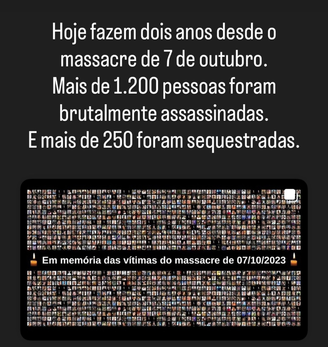 A CHACINA DO HAMAS NO 07/10/23 em ISRAEL JAMAIS DEVE SER ESQUECIDA