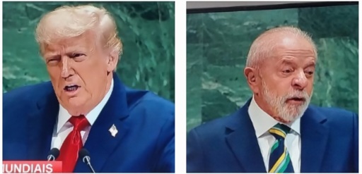 Na reunião das Nações Unidas Trump chamou Lula pra conversa. O Ptista se esquiva do face to face